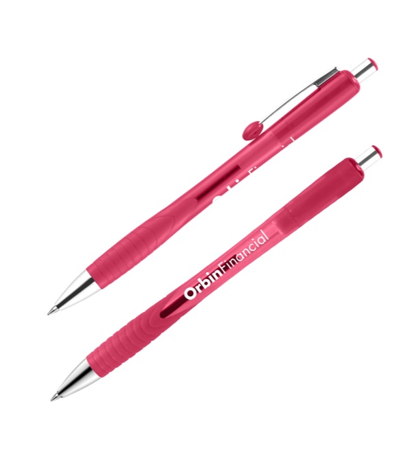 De Soto Translucent Promotional Pen