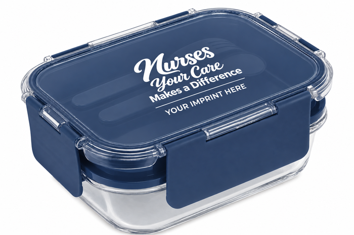 Nurses Glass Bento Box with Personalization