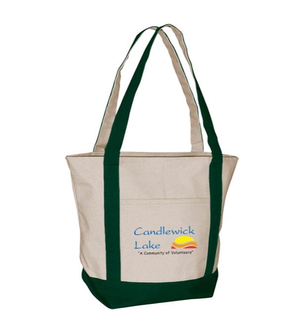 Standard Boat Tote Bag - Full Color Imprint