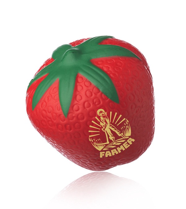 Strawberry Shaped Stress Balls