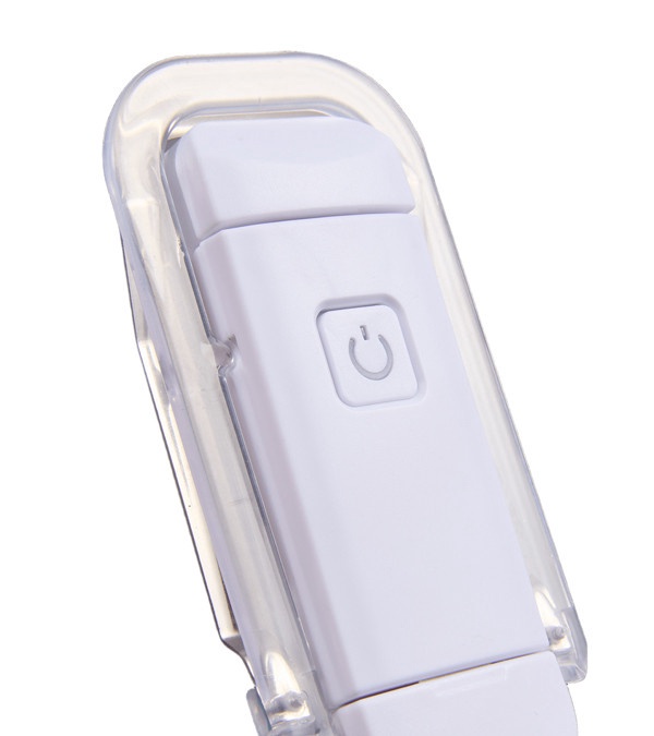 Recycled Rechargeable Book Light - Full Color Imprint