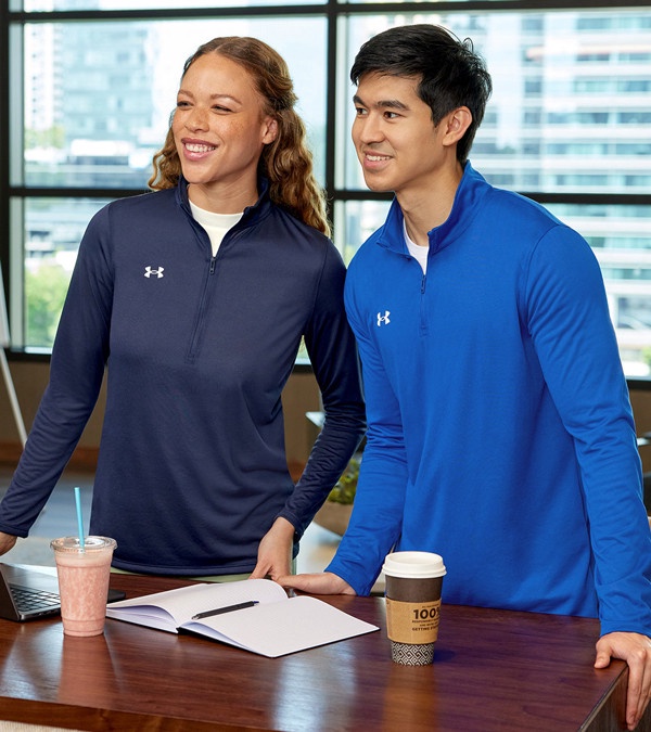 Under Armour Men's Team Tech Quarter-Zip - Embroidery