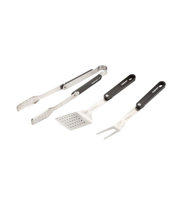 Cuisinart 4-Piece Folding Grill Tool Set