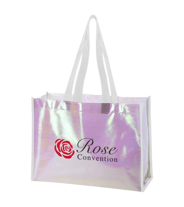 Mini Pearl Laminated Non-Woven Tote Bag