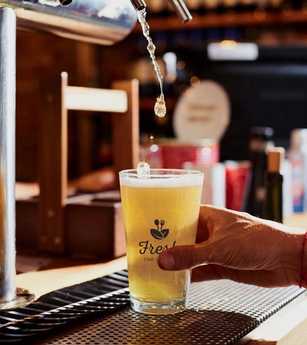 Silipint® Clear Pint Glass - 16 oz.