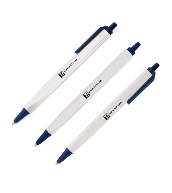 Tri-Stic White Promo Pen