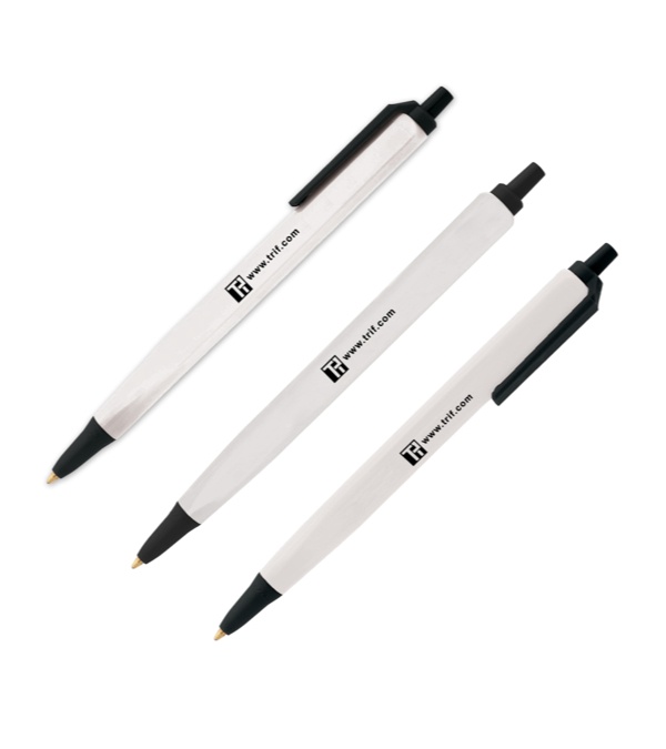 Tri-Stic White Promo Pen