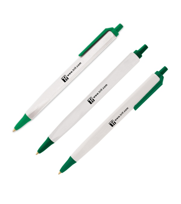 Tri-Stic White Promo Pen