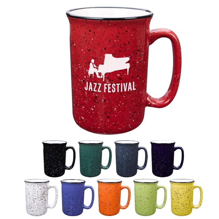 Happy Holidays 14 Oz. Tall Campfire Mug