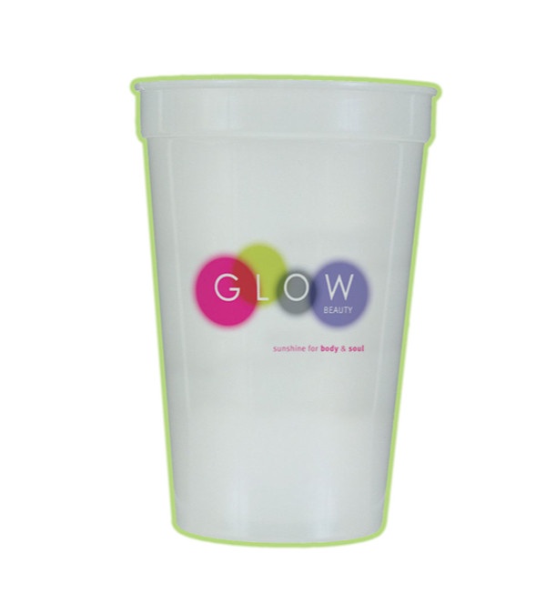 17 oz. Nite Glow Stadium Cup - Full Color Imprint