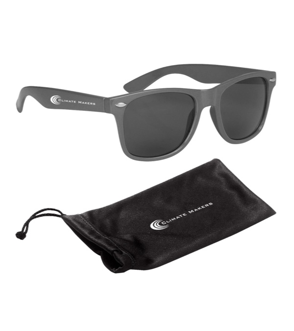Malibu Sunglasses with Black Microfiber Pouch