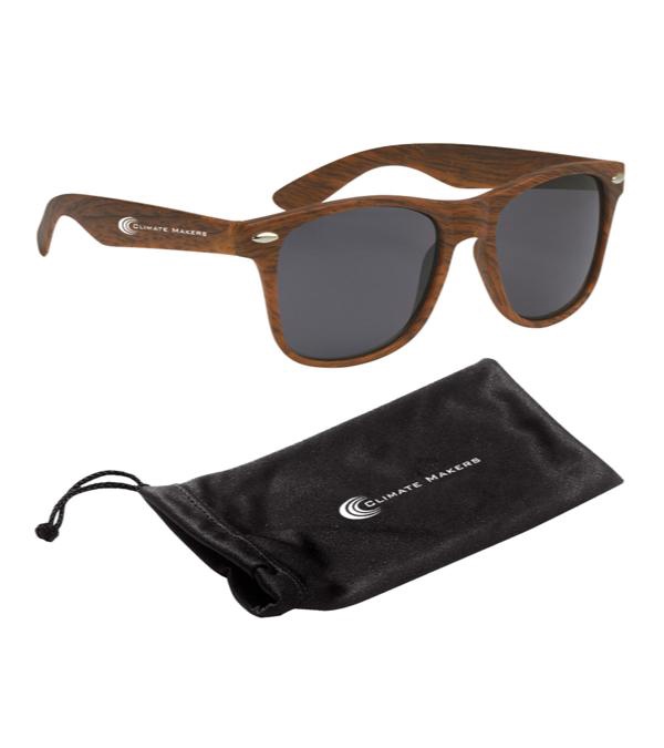 Malibu Sunglasses with Black Microfiber Pouch