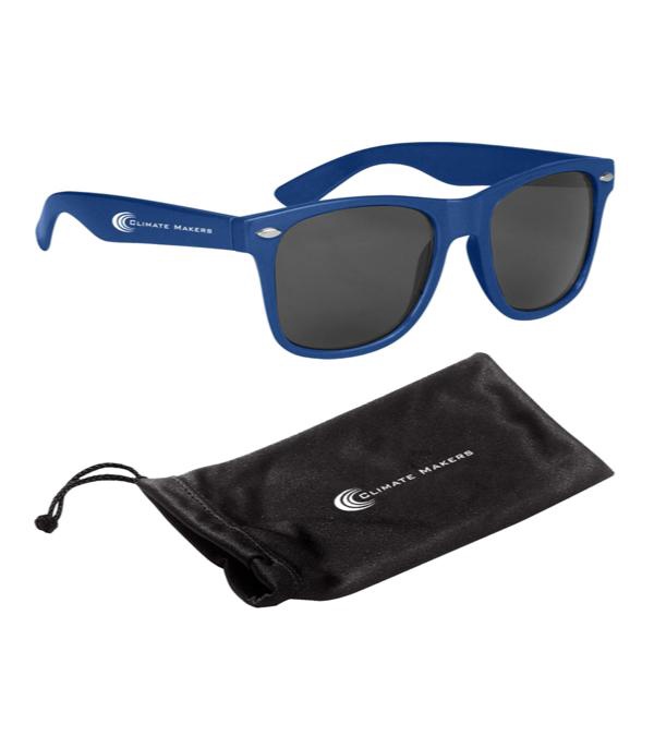 Malibu Sunglasses with Black Microfiber Pouch