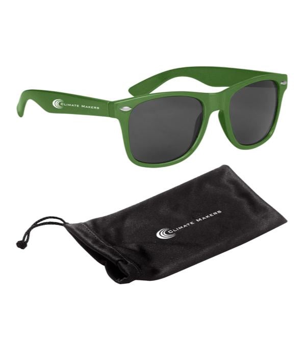 Malibu Sunglasses with Black Microfiber Pouch