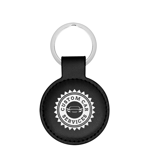 Parker Leatherette Key Tag