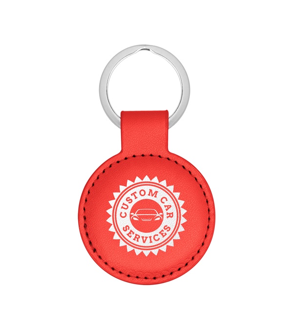 Parker Leatherette Key Tag