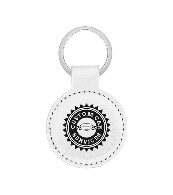 Parker Leatherette Key Tag
