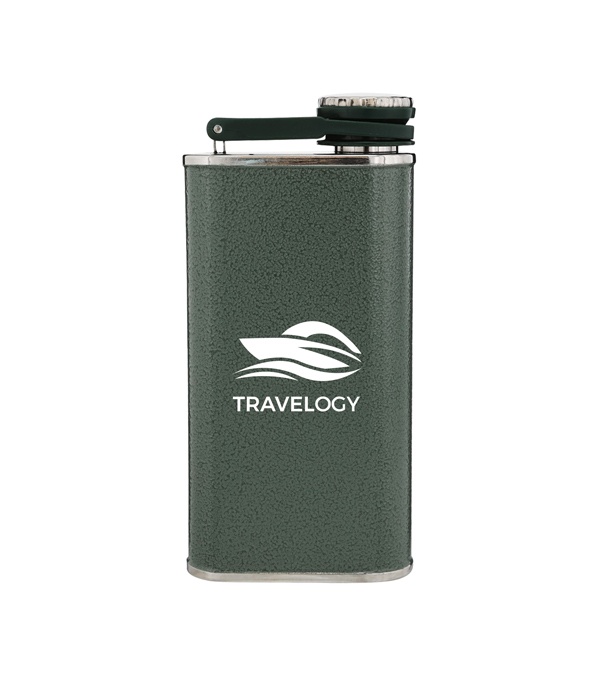 Stanley Easy Fill Wide Mouth Flask 8 oz.-Laser