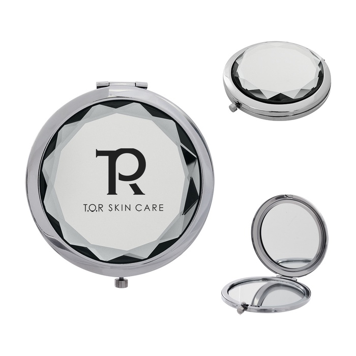 Jeweled Compact Mirror