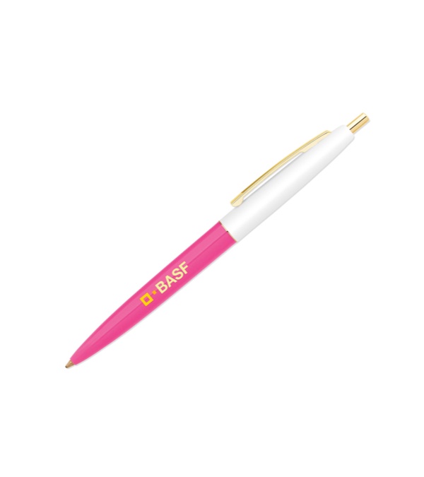 Clic White Gold Pen