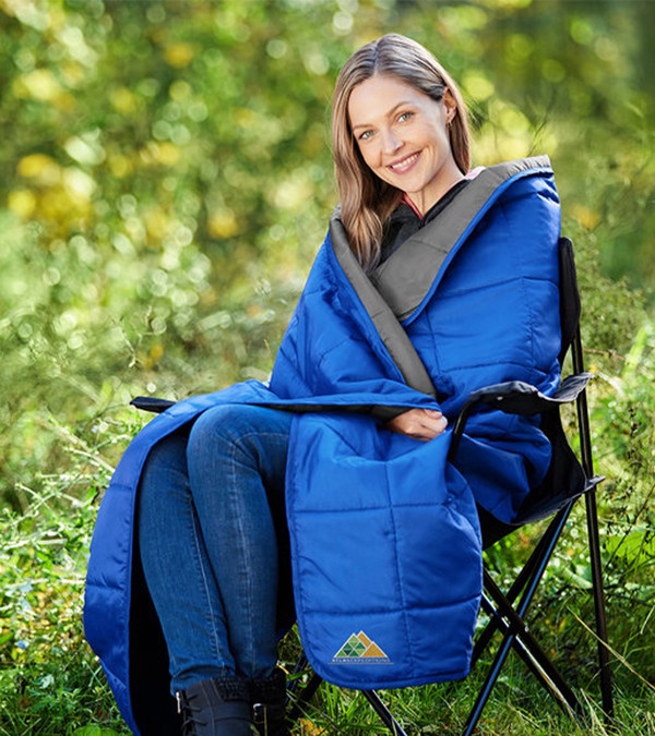 CORE365 Prevail Packable Blanket-Embroidery