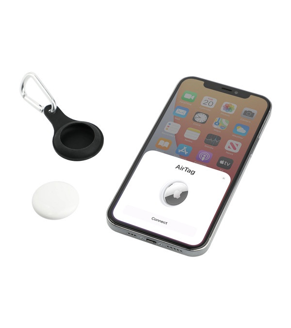 Silicone Case and Carabiner for AirTag