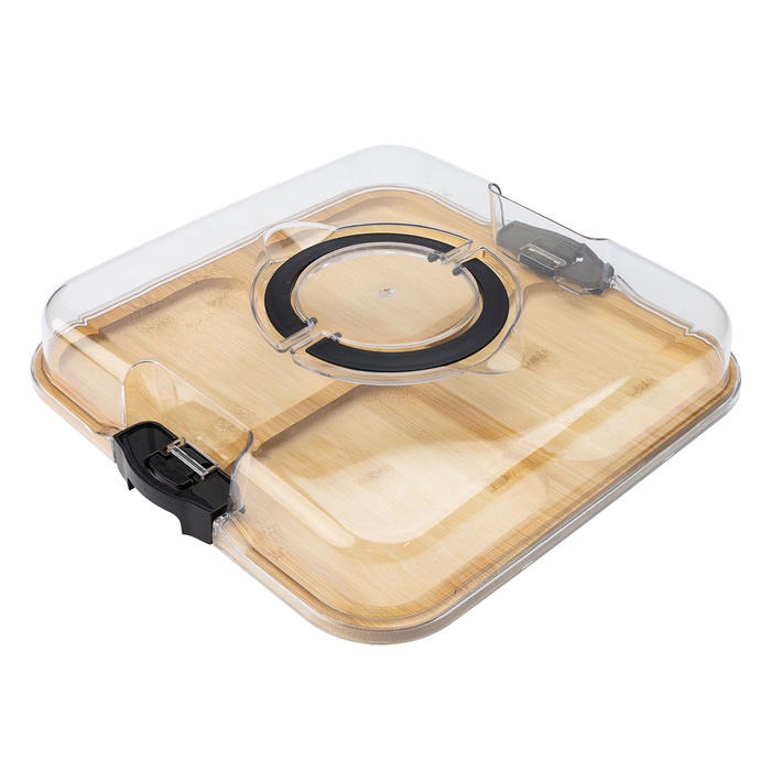 Portable Charcuterie Board With Lid
