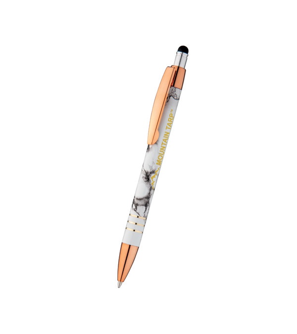 Cambria Marble Stylus Copper Pen