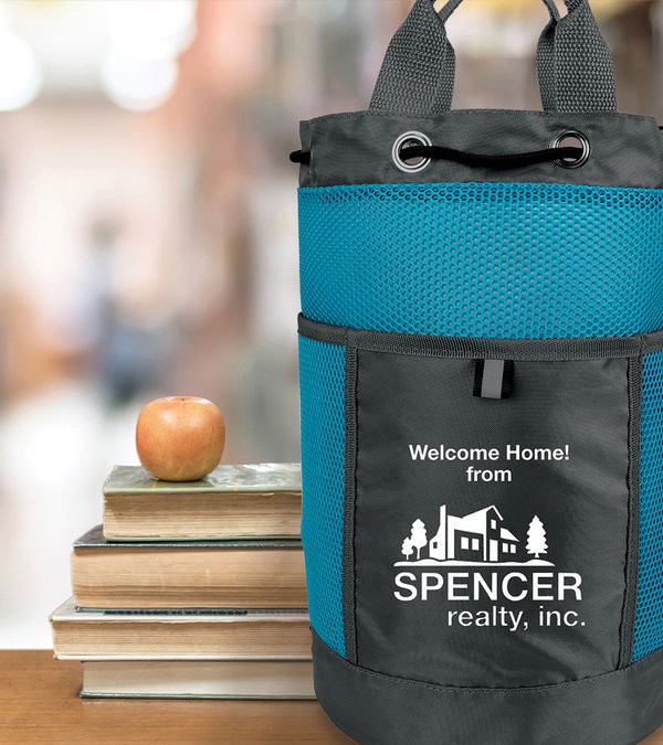 Honeycomb Drawstring Tote Bag