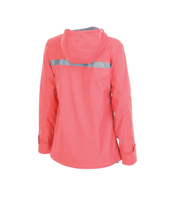 New Englander Women's Rain Jacket - Embroidered