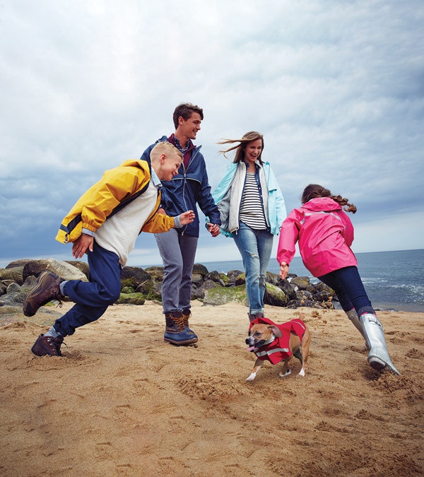 New Englander Women's Rain Jacket - Embroidered
