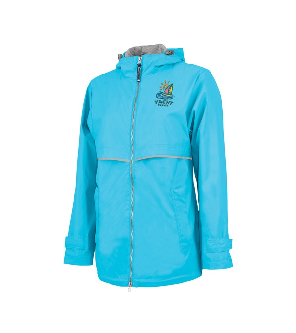 New Englander Women's Rain Jacket - Embroidered