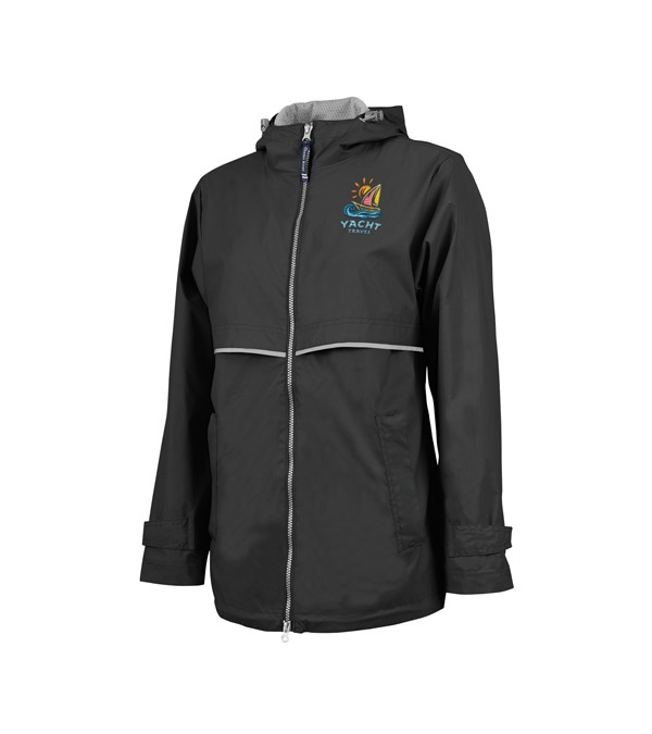 New Englander Women's Rain Jacket - Embroidered