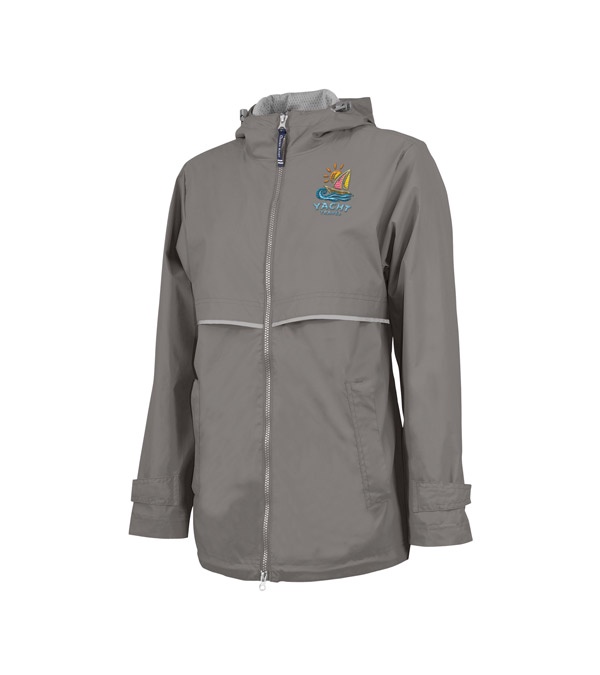 New Englander Women's Rain Jacket - Embroidered