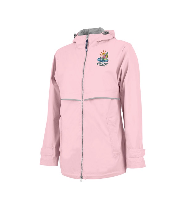 New Englander Women's Rain Jacket - Embroidered
