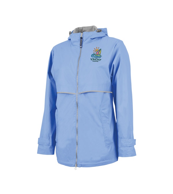 New Englander Women's Rain Jacket - Embroidered