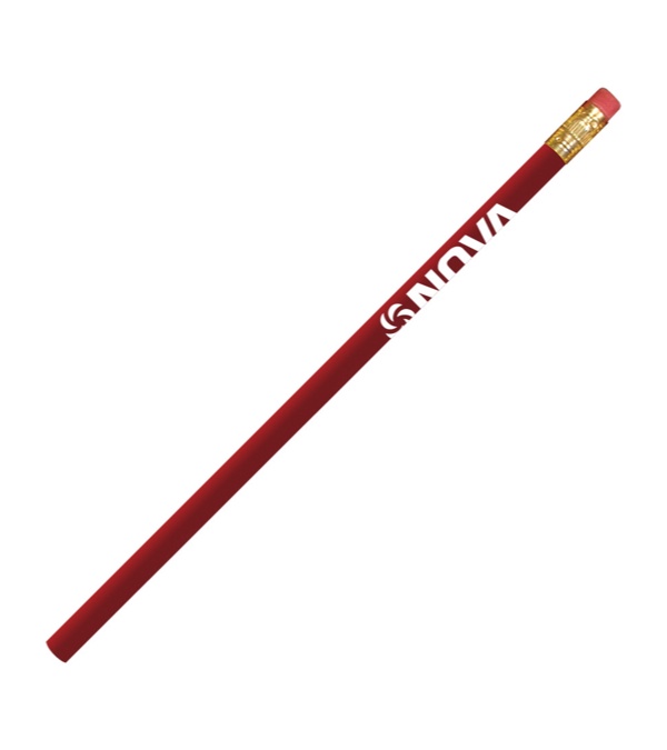 Pioneer Pencil with Brass Ferrule-Pink Eraser
