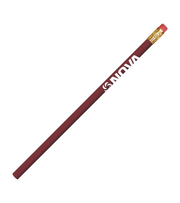 Pioneer Pencil with Brass Ferrule-Pink Eraser