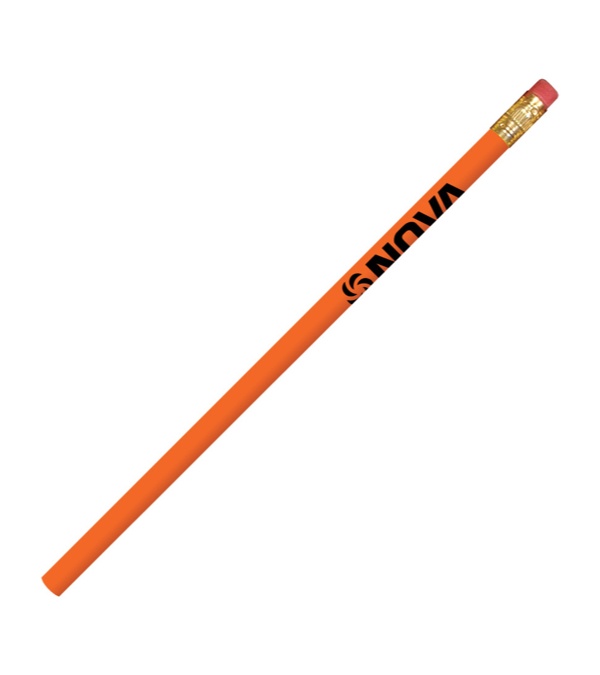Pioneer Pencil with Brass Ferrule-Pink Eraser