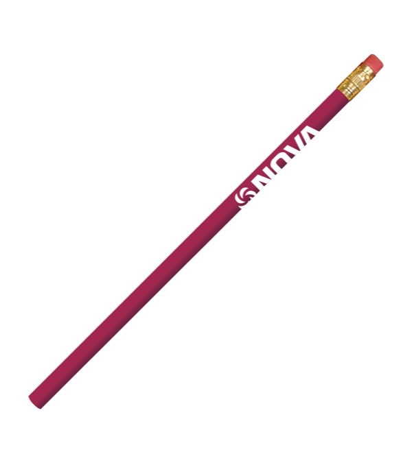 Pioneer Pencil with Brass Ferrule-Pink Eraser