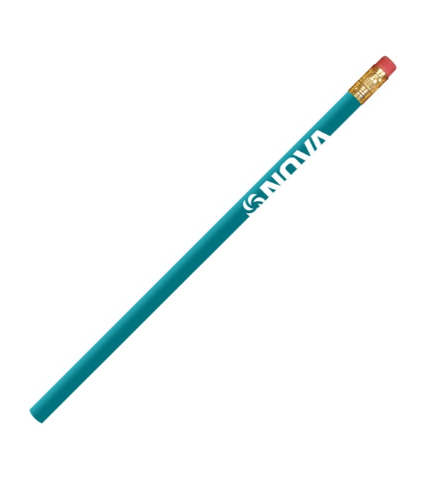 Pioneer Pencil with Brass Ferrule-Pink Eraser
