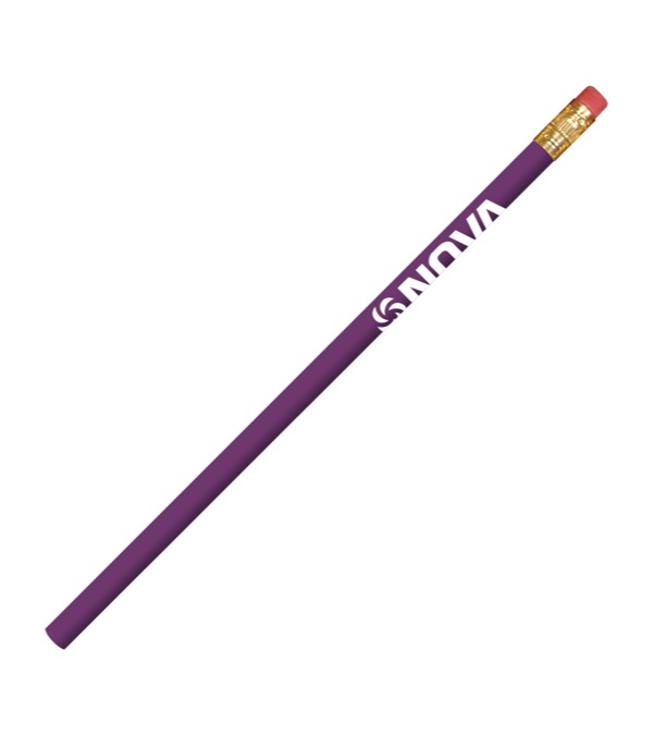 Pioneer Pencil with Brass Ferrule-Pink Eraser