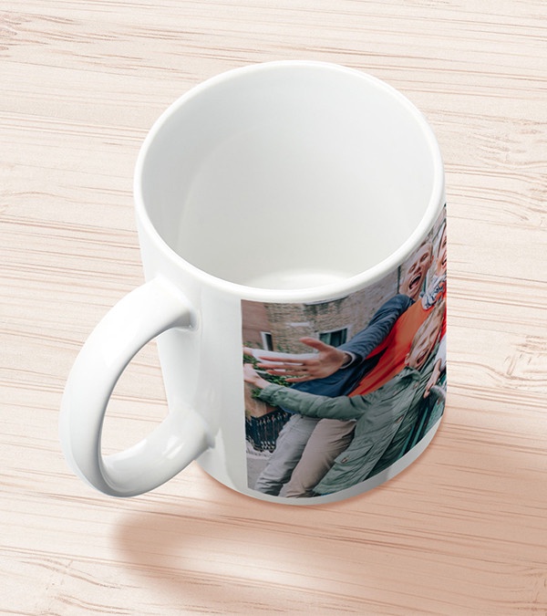 11 oz. Full Color Glossy Custom Photo Mugs