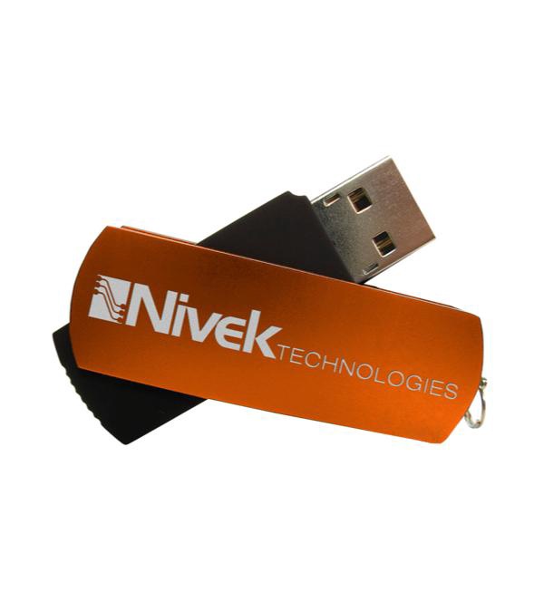 Easy Swivel USB Flash Drive (8GB)