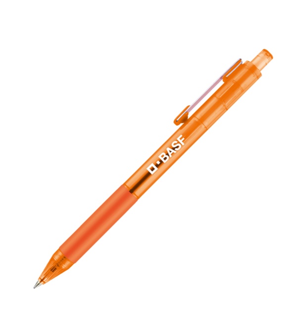 Custom Shiner Translucent Barrel Pen