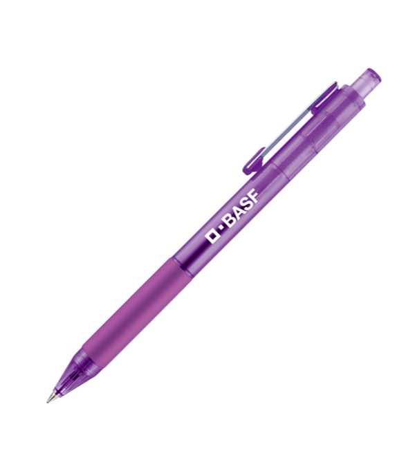 Custom Shiner Translucent Barrel Pen