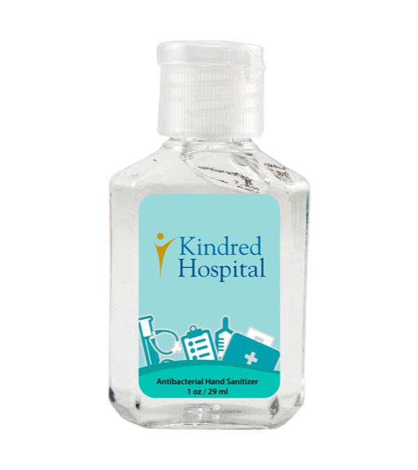 1 oz. Antibacterial Hand Sanitizer Gel