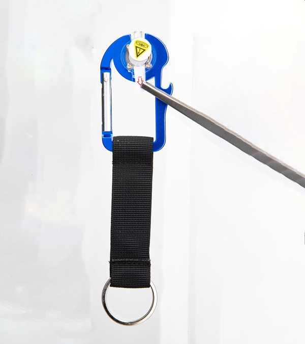 Clip & Sip Carabiner Bottle Opener Key Light