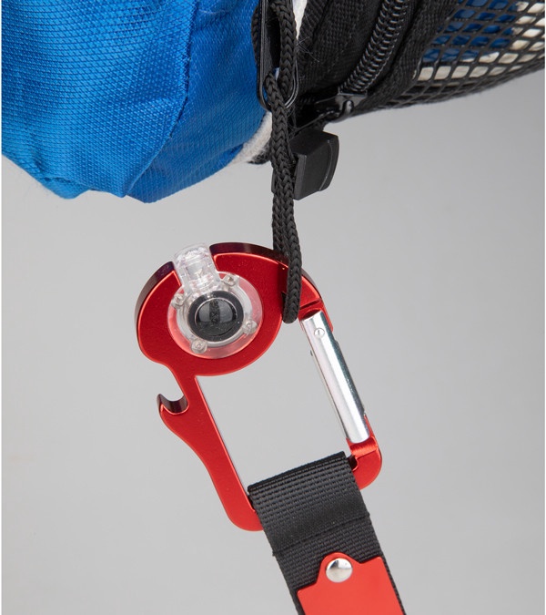 Clip & Sip Carabiner Bottle Opener Key Light
