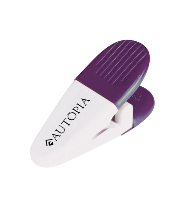 Custom Solid Power Clips - Full Color Imprint